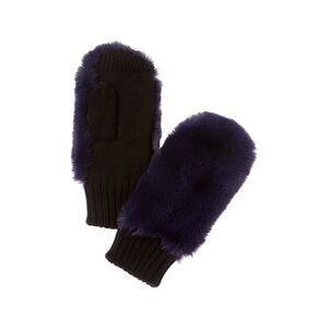 Surell Accessories Mittens, Blue